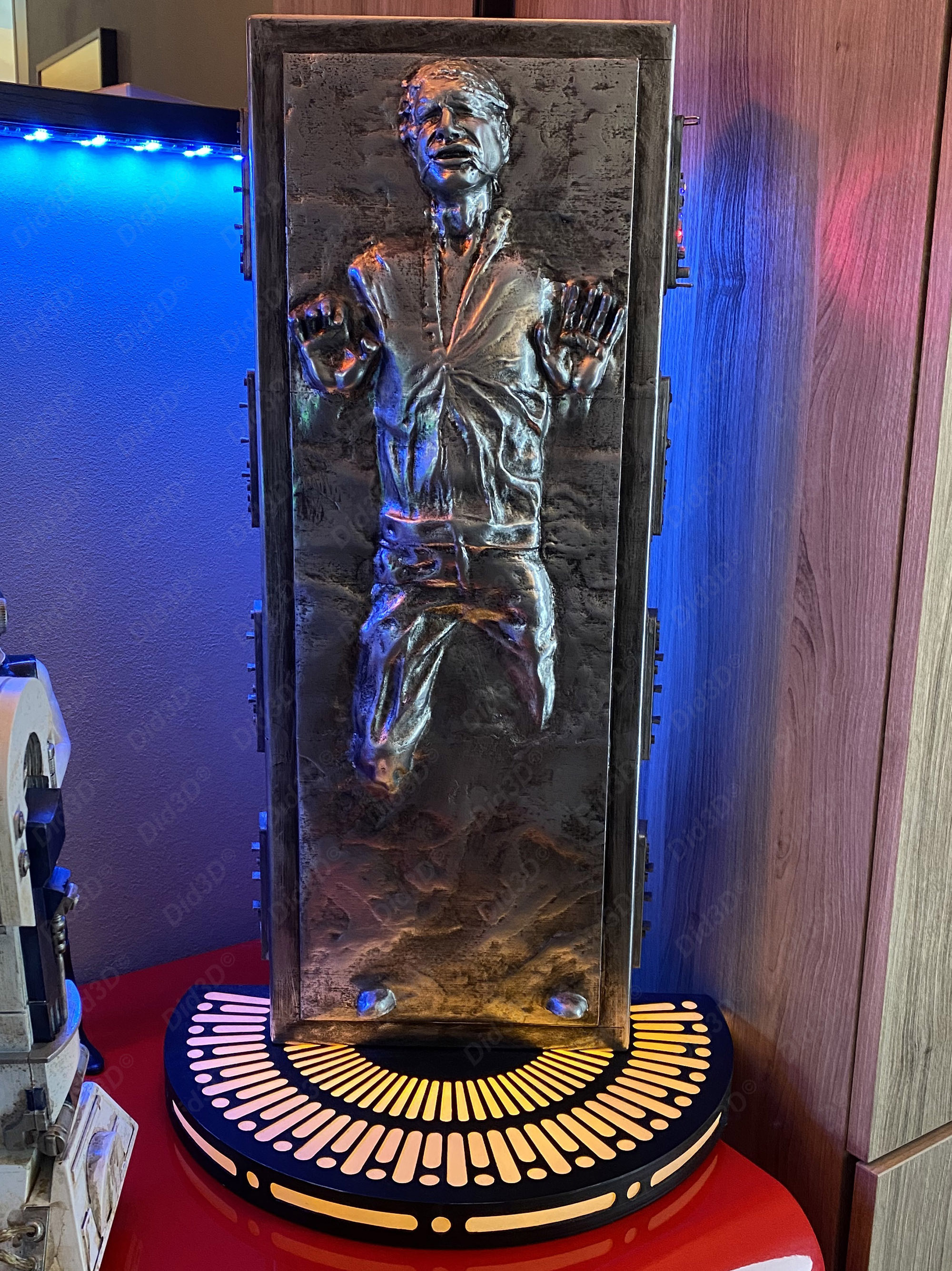 Han Solo en Carbonite 1/3em 620 mm - 6