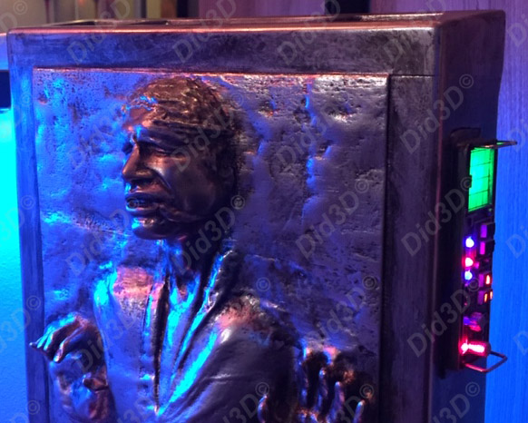 Han Solo en Carbonite 1/3em 620 mm - 3