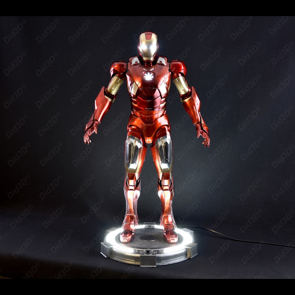 IRON MAN MRK7 ANIMATRONIQUE 62cm 3D print model - 6