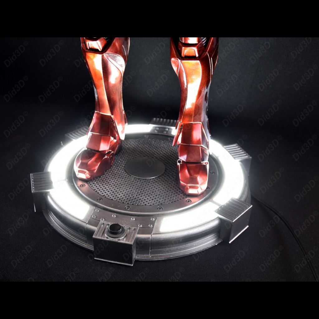 IRON MAN MRK7 ANIMATRONIQUE 62cm 3D print model - 12