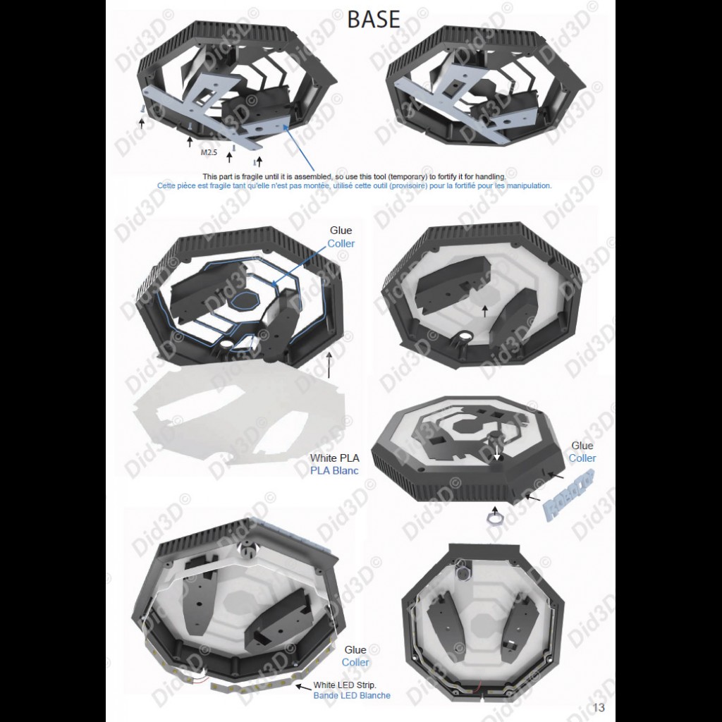 ROBOCOP Animatronic Did3D 62cm - 15