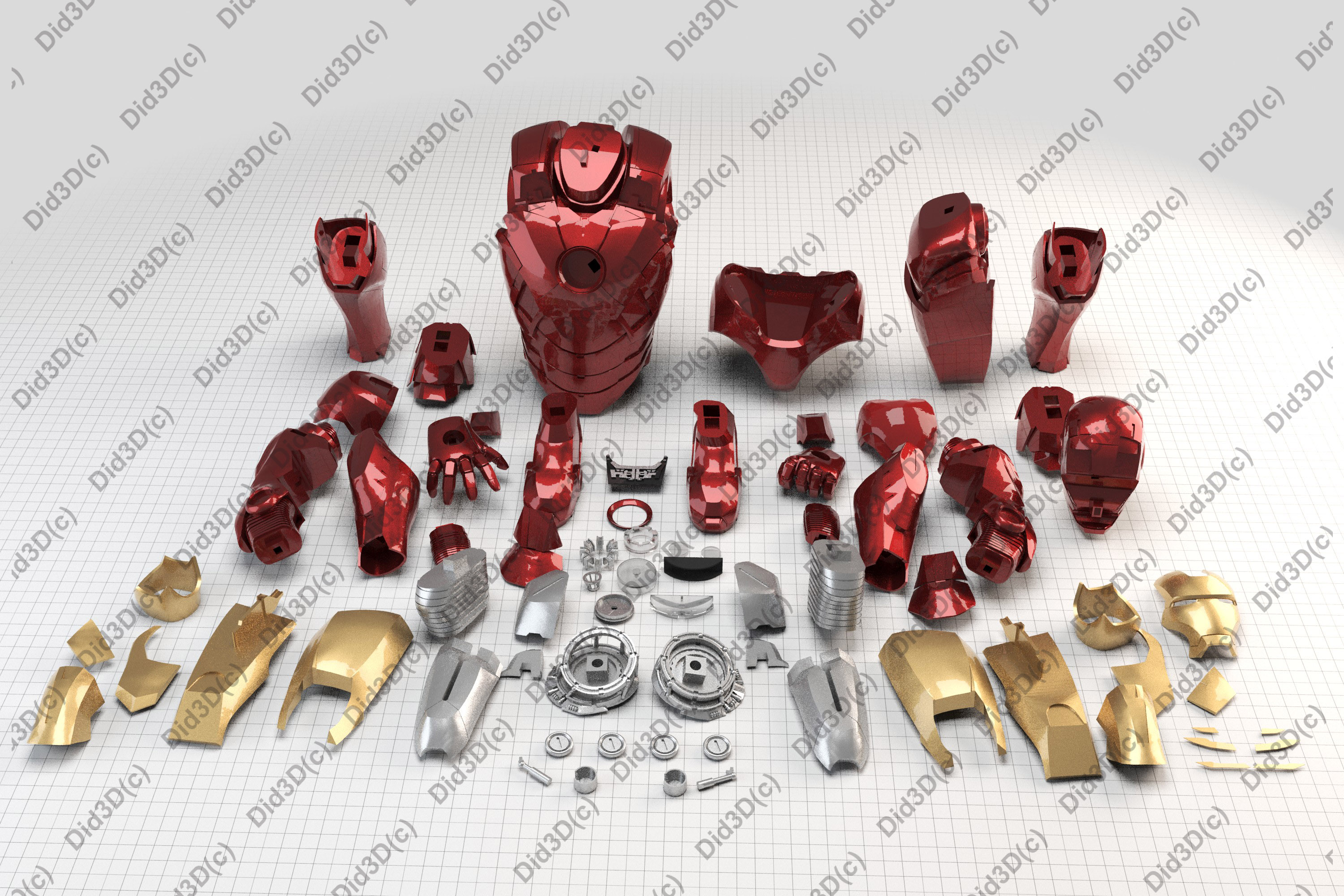 IRONMAN MK7 (Statue). 63cm - 8