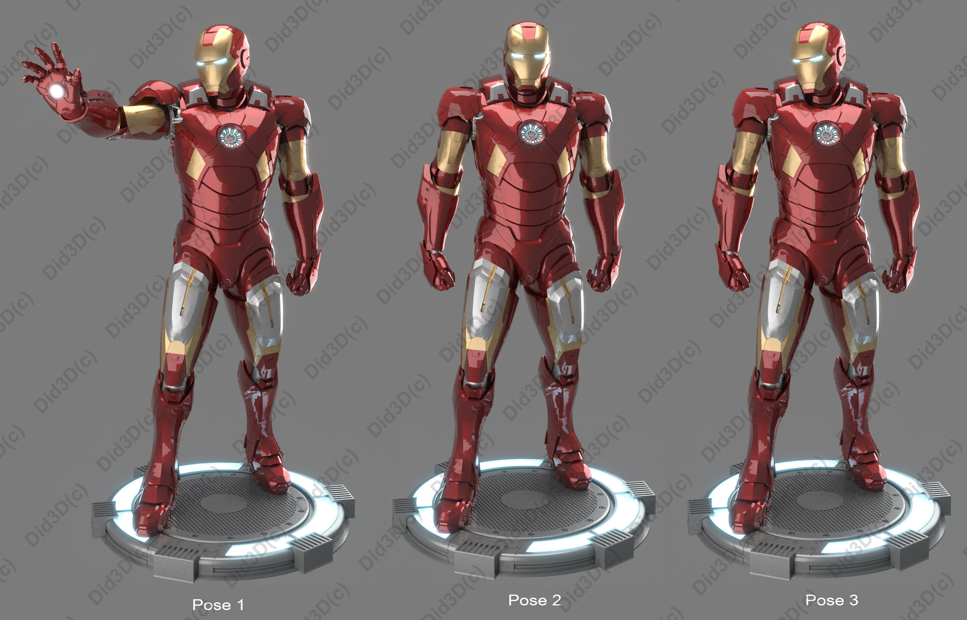 IRONMAN MK7 (Statue). 63cm - 9