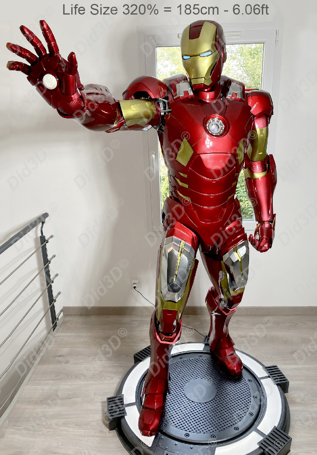 IRONMAN MK7 (Statue). 63cm - 11
