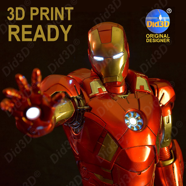 IRONMAN MK7 (Statue). 63cm