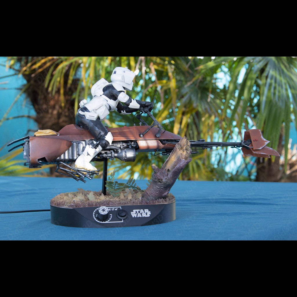 Bike Trooper Did3D Animatronic 1-8 Scale 500mm 22 - 5