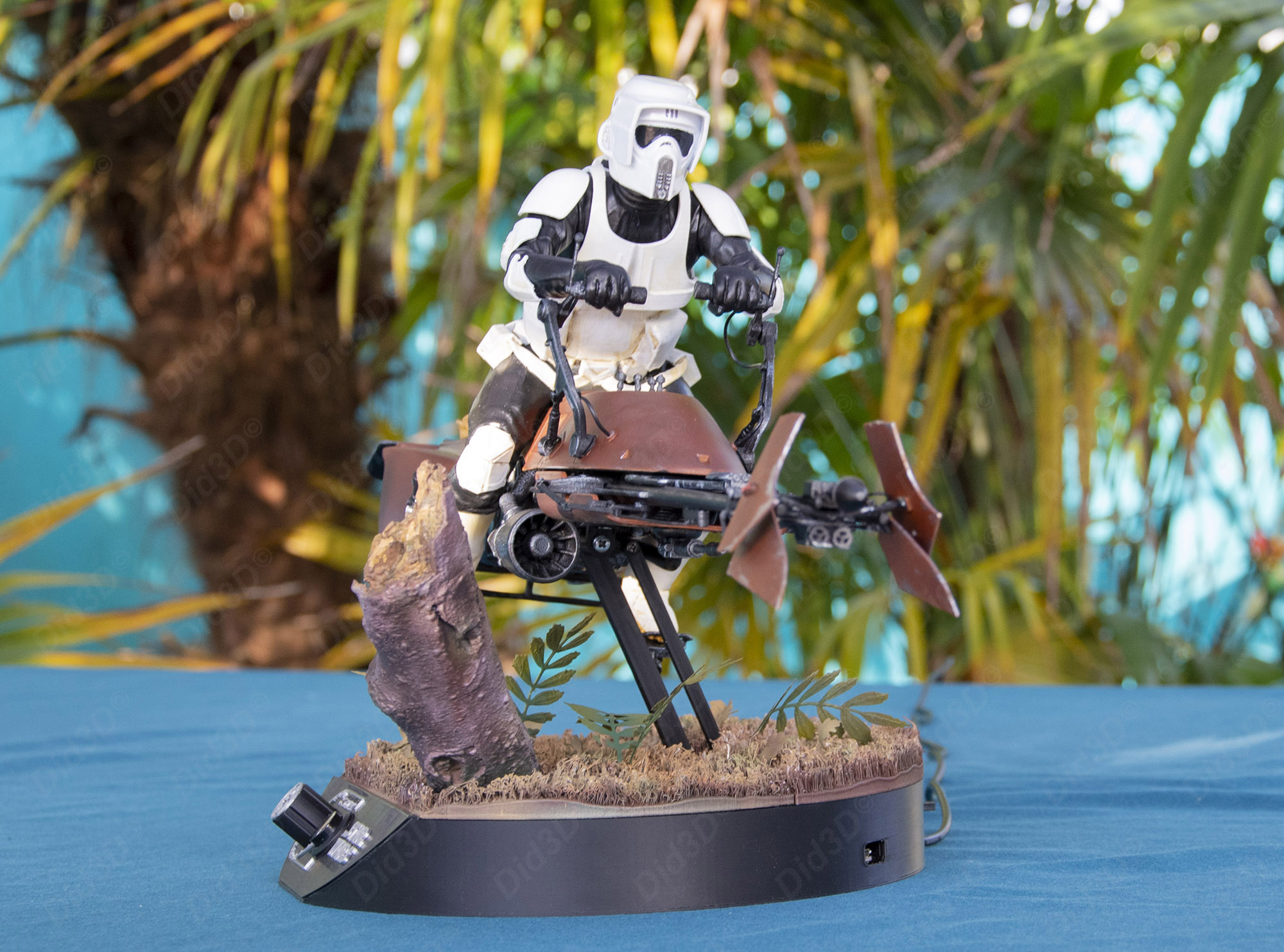 Bike Trooper Did3D Animatronic 1-8 Scale 500mm 22 - 4