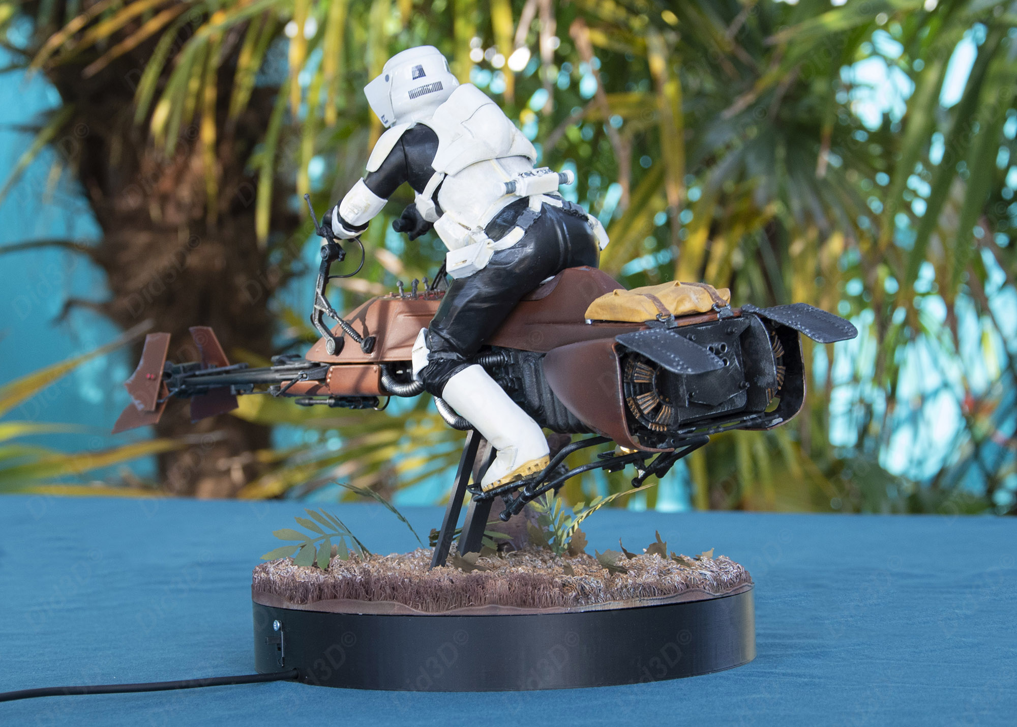 Bike Trooper Did3D Animatronic 1-8 Scale 500mm 22 - 6
