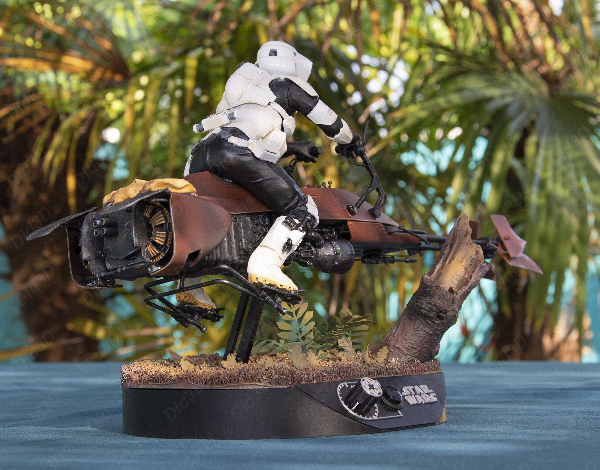 Bike Trooper Did3D Animatronic 1-8 Scale 500mm 22 - 13