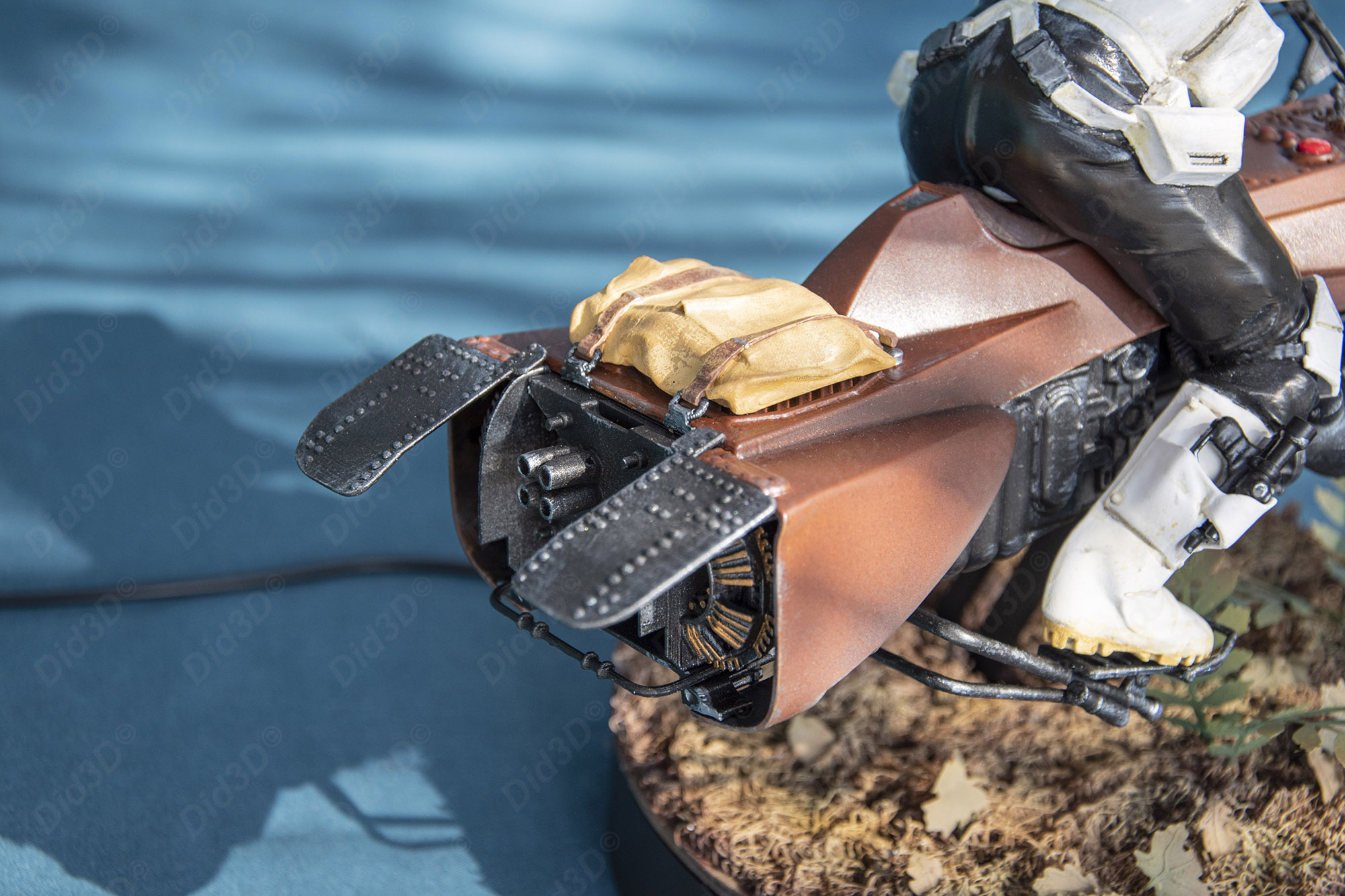 Bike Trooper Did3D Animatronic 1-8 Scale 500mm 22 - 16