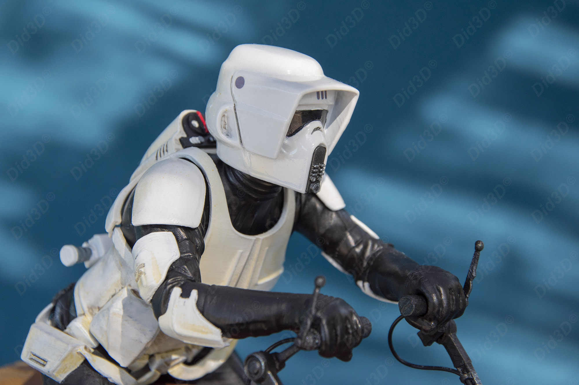 Bike Trooper Did3D Animatronic 1-8 Scale 500mm 22 - 17