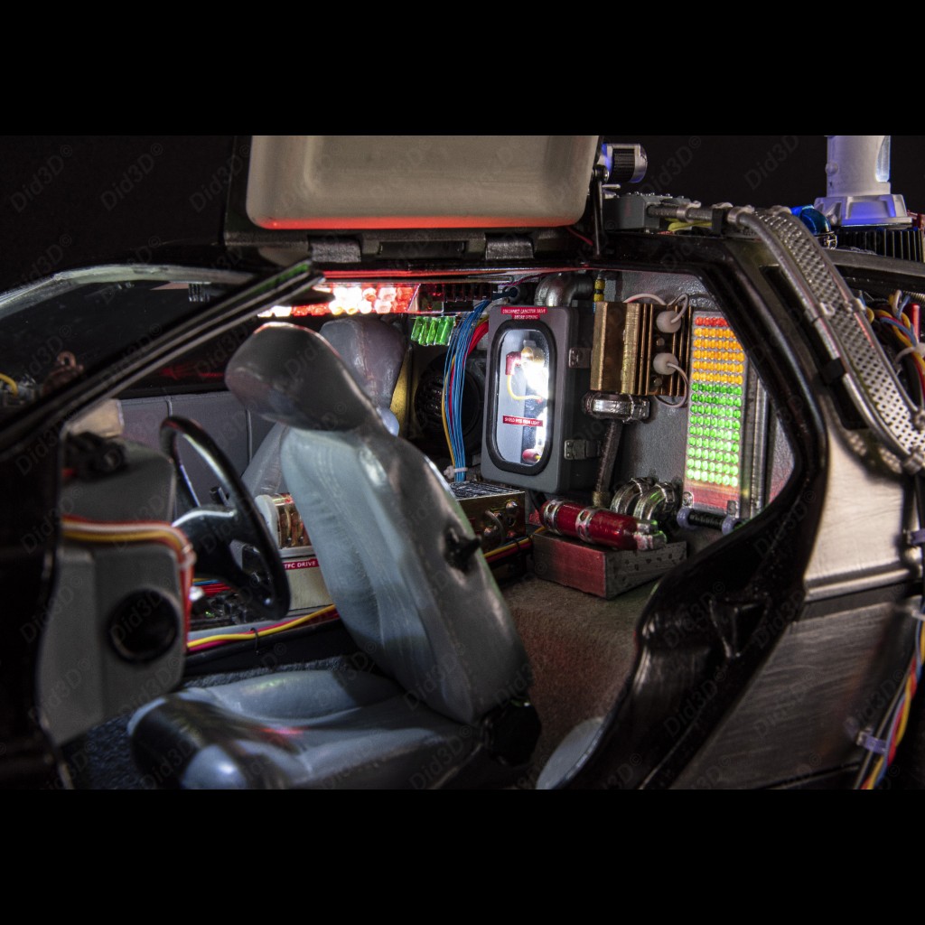 KIT DELOREAN BTTF3 - 12