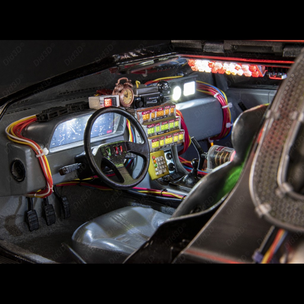 KIT DELOREAN BTTF3 - 13