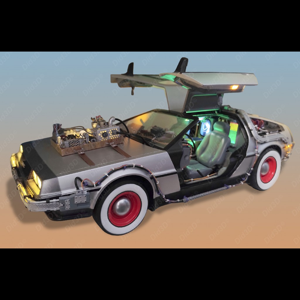 KIT DELOREAN BTTF3 - 8