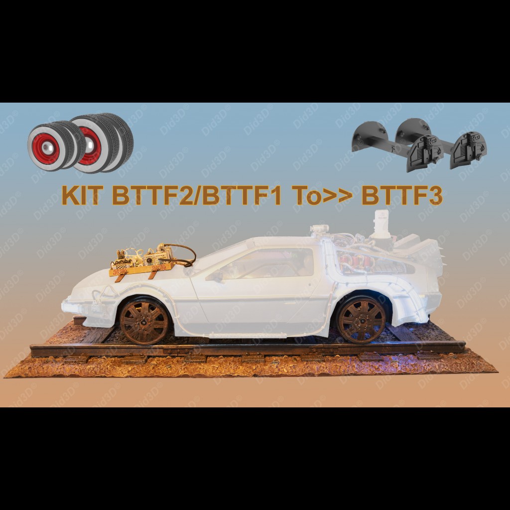 KIT DELOREAN BTTF3