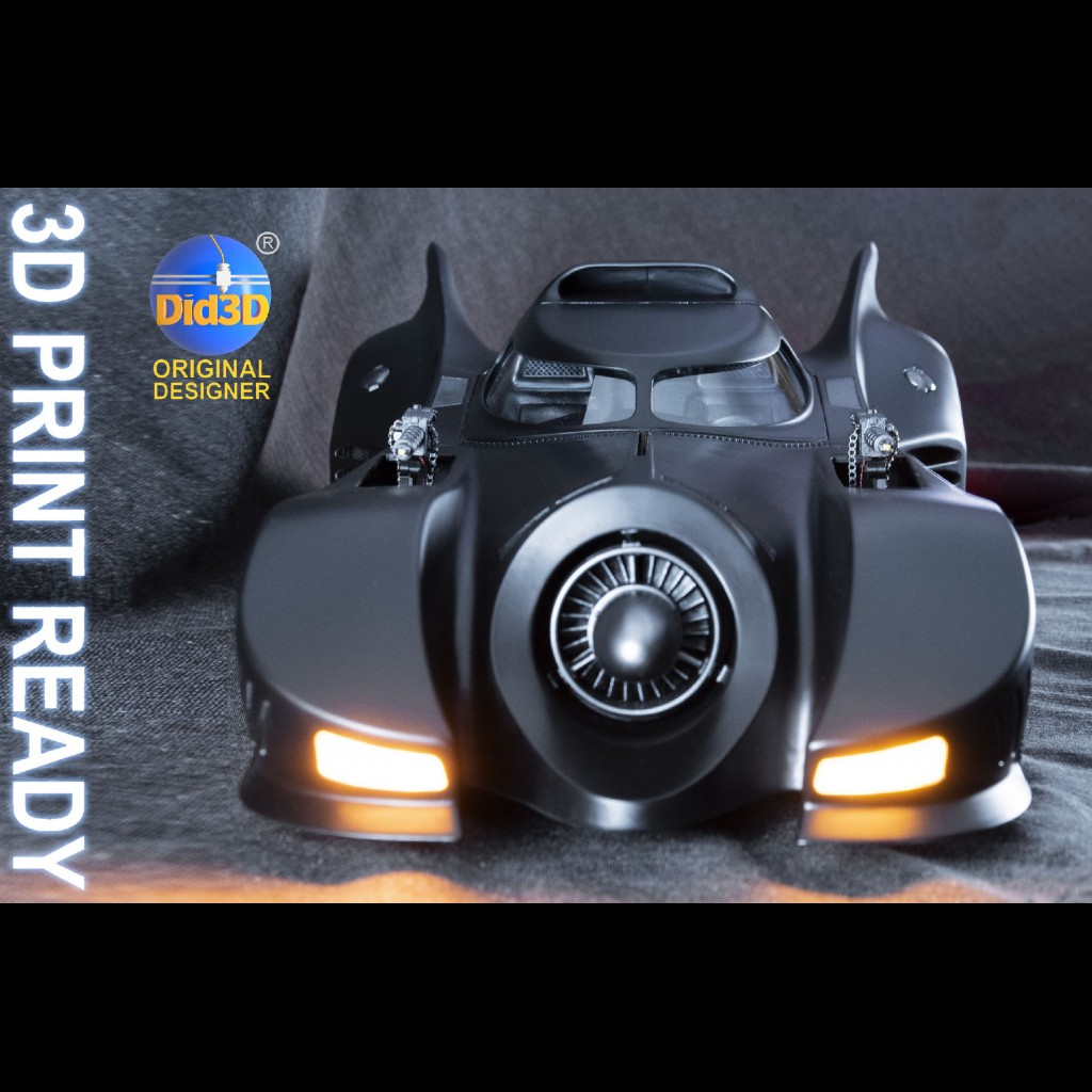 BatCAR 1989 Did3d Animatronic