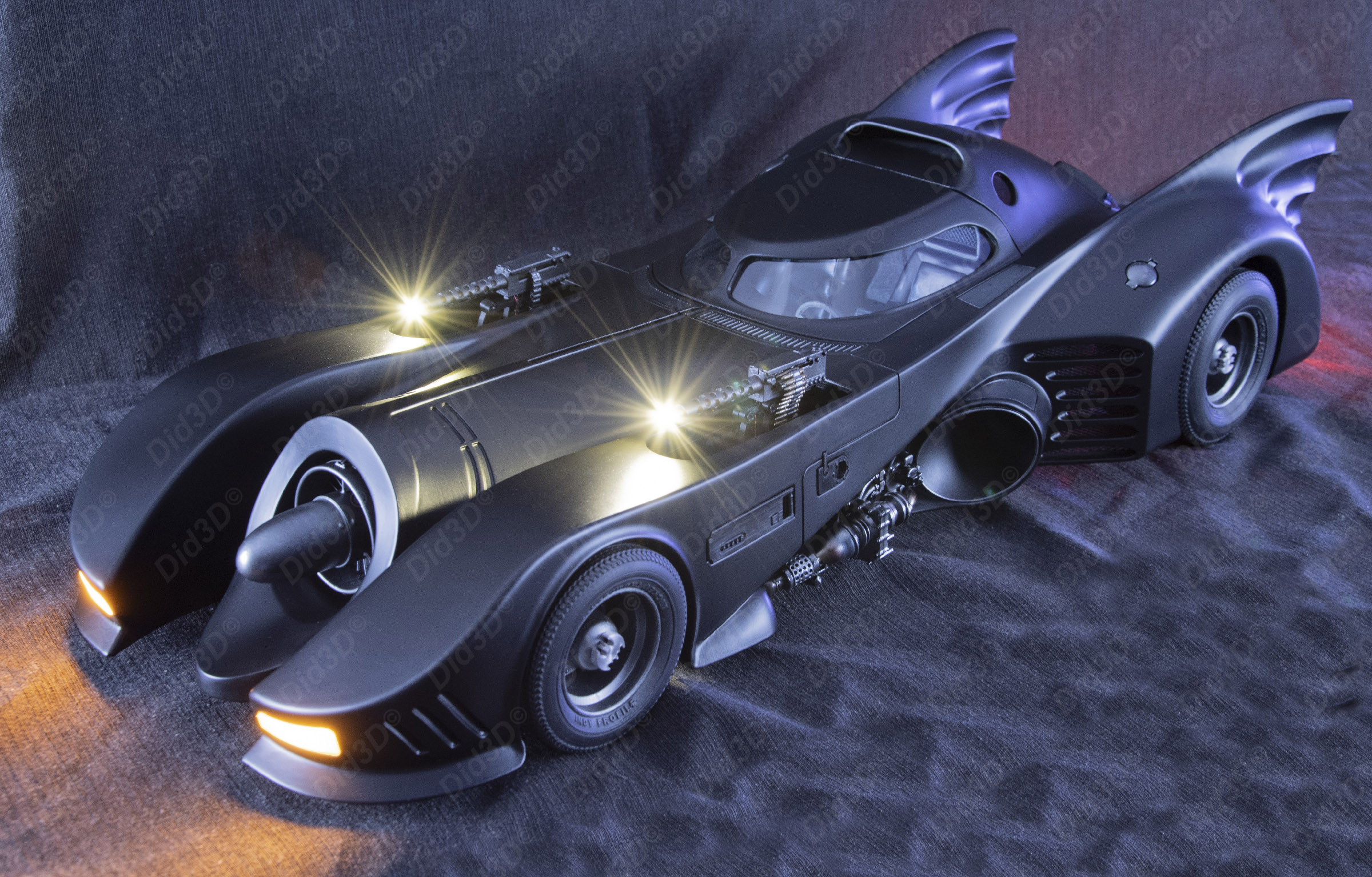 BatCAR 1989 Did3d Animatronic - 3