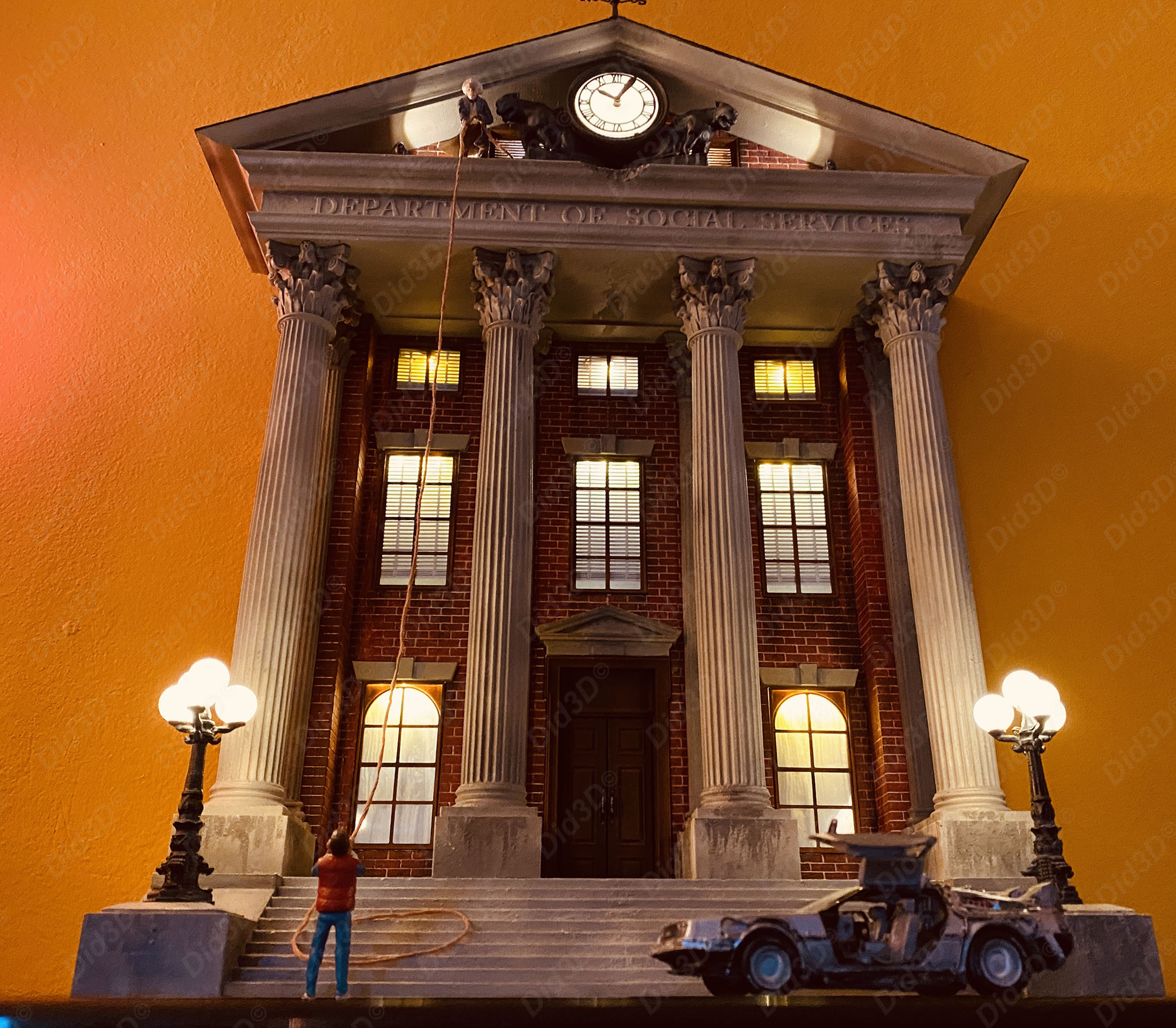 Hotel de ville BTTF 520mm 1/50em - 7