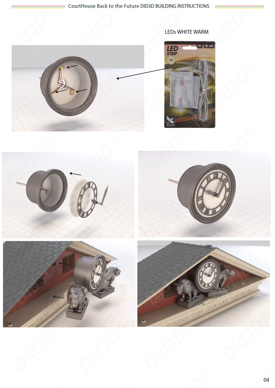 Hotel de ville BTTF 520mm 1/50em - 13